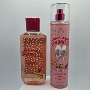 Bath & Body Works Champagne Sprinkles Bundle